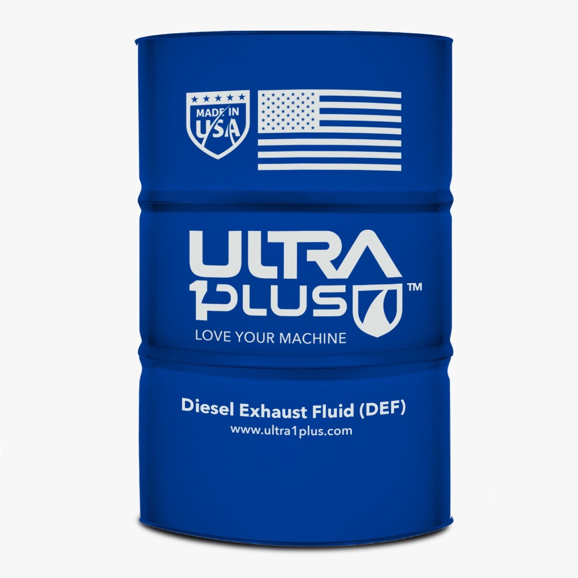 Ultra1Plus Diesel Exhaust Fluid - 55 Gal., Meets ISO 22241 and API Certifications, Model# UL990